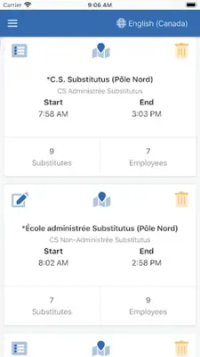 Scolago Absences and replacem android App screenshot 8